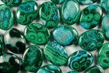 1.7" Polished Malachite and Chrysocolla ("Malacolla") Pocket Stones - Photo 4